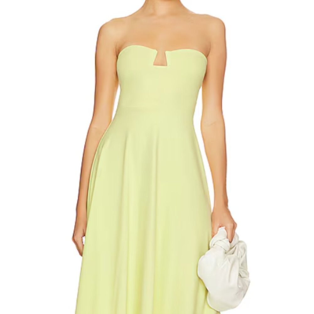 Susana Monaco  Strapless Hi/Lo Dress Size S